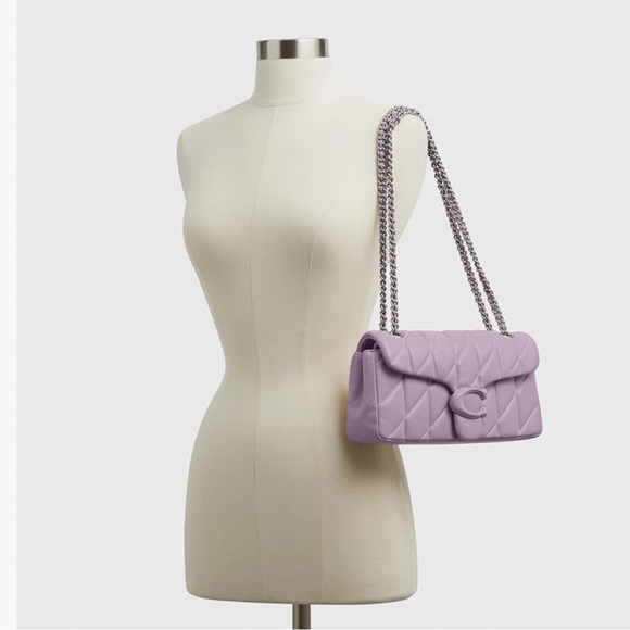 NEW Coach Quilted Tabby 26 Soft Purple - Picture 2 of 10
